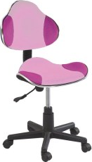 Q-G2 - kancelářská židle (dětská) - růžová (OBRQG2R) kolekce  (S)  (K150-E)