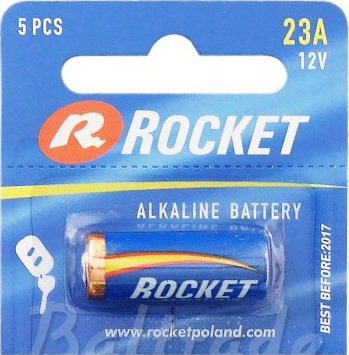 Baterie Rocket 23A 12V - alkalická