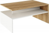 Konferenční stolek DAMOLI, dub sonoma/bílá