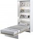 Výklopná postel REBECCA BC-03P, 90 cm, bílá lesk/bílá mat