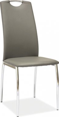 Jídelní čalouněná židle H-622 šedá
