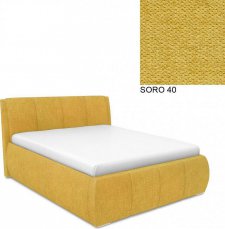 Čalouněná postel AVA EAMON UP 180x200, s úložným prostorem, SORO 40