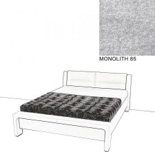 Čalouněná postel AVA CHELLO 160x200, MONOLITH 85
