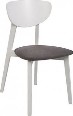 židle  FARIO bílá teplá (TX098)/Mindelo 12 grey