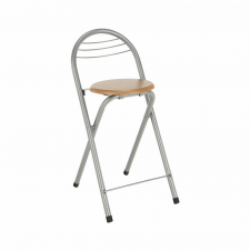 Barová židle BOXER, buk/kov