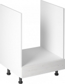 Spodní kuchyňská skříňka PROVANCE D60ZK pro vestavnou troubu, bílá
