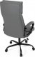 Kancelářská židle, šedá ekokůže, taštičkové pružiny, kovový kříž, kolečka na tvrdé podlahy KA-Y346 GREY