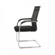 Zasedací židle, černá/stříbrná, ESIN