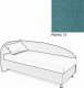 Čalouněná postel AVA NAVI, s úložným prostorem, 90x200, levá, PRIMO 73