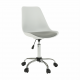 Kancelářská židle DARISA, bílá/šedá