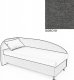 Čalouněná postel AVA NAVI, s úložným prostorem, 90x200, levá, SORO 91