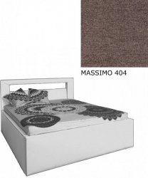 Čalouněná postel AVA LERYN 160x200, s úložným prostorem, MASSIMO 404
