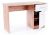 Pracovní stůl B-002 dub wotan/bílá mat