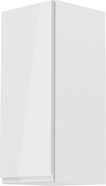 Horní kuchyňská skříňka AURORA G30 levá, bílá lesk