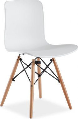 Jídelní židle CLIO bílá
