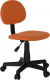 Dětská židle SALIM, černá/oranžová