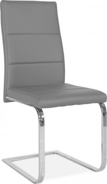 Jídelní čalouněná židle H-432 šedá