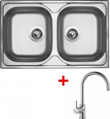 Sinks CLASSIC 800 DUO V+VITALIA - CL800VVICL