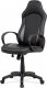 Kancelářská židle KA-E823 GREY, černá-šedá ekokůže, houpací mech, plastový kříž