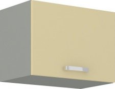Kuchyňská skříňka Karpo 50 GU 36 1F krémový lesk/šedá