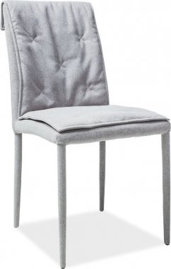 Jídelní čalouněná židle NIDO šedá