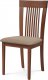 Dřevěná jídelní židle BC-3940 TR3, třešeň/potah krémový