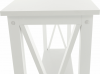Odkládací konzolový stolek SONET, bílá