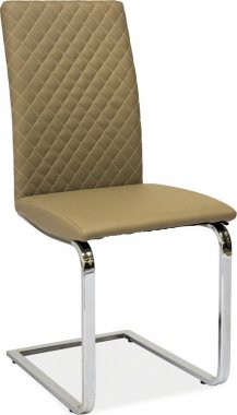 Jídelní čalouněná židle H-370 tmavě béžová