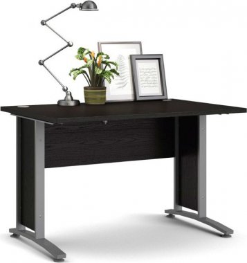Kancelářský psací stůl Office 403/437 černá/silver grey