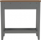 Odkládací konzolový stolek JEREVAN, se zásuvkou, šedá/světlý ořech