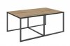 Konferenční stolek LOSETA II, dub wotan/černý kov