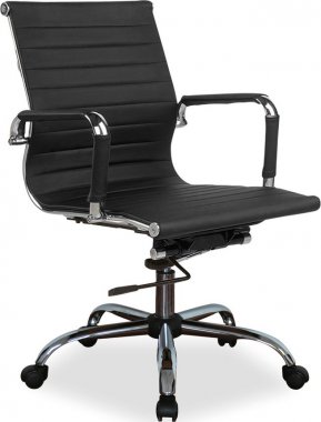 Kancelářská židle Q-124 ekokůže černá