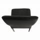 Jídelní židle ENRA, tmavě šedá/černá