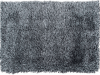Koberec, bílo-černá, 170x240, Vilan