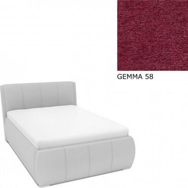 Čalouněná postel AVA EAMON UP 160x200, s úložným prostorem, GEMMA 58