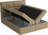 Čalouněná postel WENDY BOX 160x200, s úložným prostorem, výběr látek