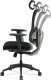Kancelářská židle KA-M04 BK, černá látka/síťovina