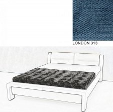Čalouněná postel AVA CHELLO 180x200, LONDON 313