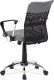 Kancelářská židle KA-V202 GREY, šedá/černá/chrom