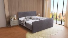 Čalouněná postel RACHEL s úložným prostorem a volně loženou matrací