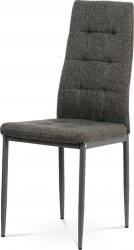 Jídelní židle DCL-397 GREY2, šedá látka/kov