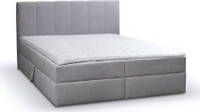 Čalouněná postel EVENA 140x200, s úložným prostorem, Mono 244