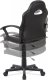 Dětská židle KA-V107 WT, bílá-černá ekokůže/černý plast