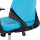 Dětská židle KA-R204 BLUE, modrá/černý plast