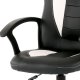 Dětská židle  KA-Z107 WT, černá/bílá