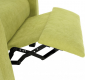 Relaxační polohovací křeslo TURNER, zelená