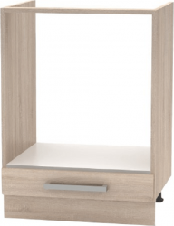 Spodní kuchyňská skříňka NOVA PLUS NOPL-059-0S pro vestavnou troubu, 60, dub sonoma