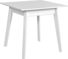 OSTENA 1 (OSLO 1) jídelní stůl čtverec- lamino Bílá (bílá borovice andersen) - kolekce "DRE" (K150-E)