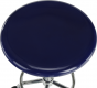 Pracovní židle MABEL 2 NEW, modrá/chrom