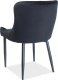 Jídelní čalouněná židle COLIN černá